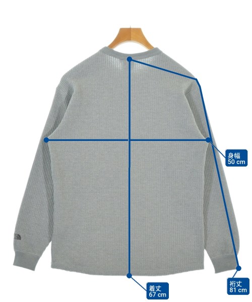 THE NORTH FACE（ザノースフェイス）Tシャツ・カットソー グレー サイズ:XS メンズ/2200710401076