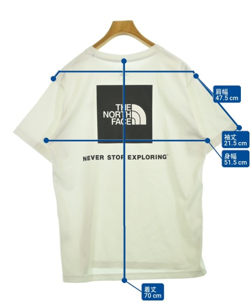 THE NORTH FACE（ザノースフェイス）Tシャツ・カットソー 白 サイズ:XL メンズ/2200714484037