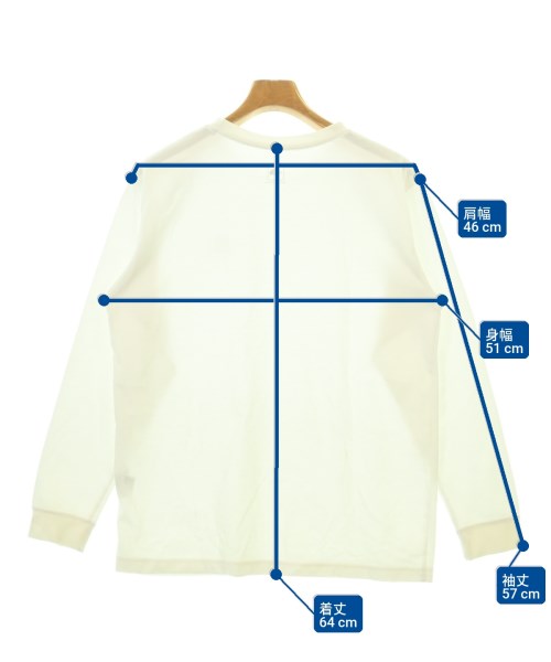 THE NORTH FACE（ザノースフェイス）Tシャツ・カットソー 白 サイズ:L メンズ/2200714897042