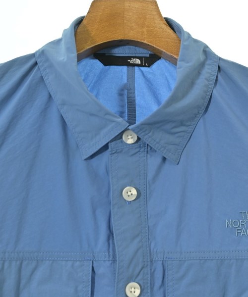THE NORTH FACE（ザノースフェイス）カジュアルシャツ 青 サイズ:L メンズ/2200715223048