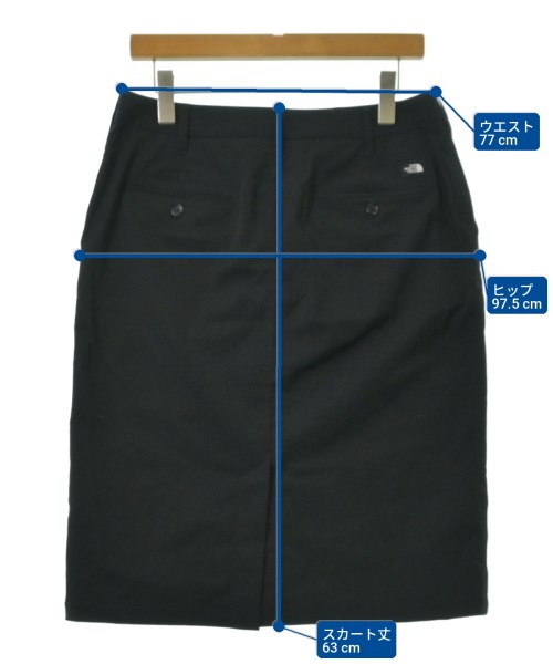THE NORTH FACE（ザノースフェイス）ひざ丈スカート 黒 サイズ:XL レディース/2200714706016