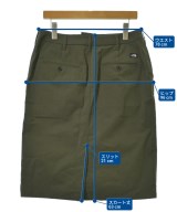 THE NORTH FACE（ザノースフェイス）ひざ丈スカート カーキ サイズ:XL レディース/2200714706023