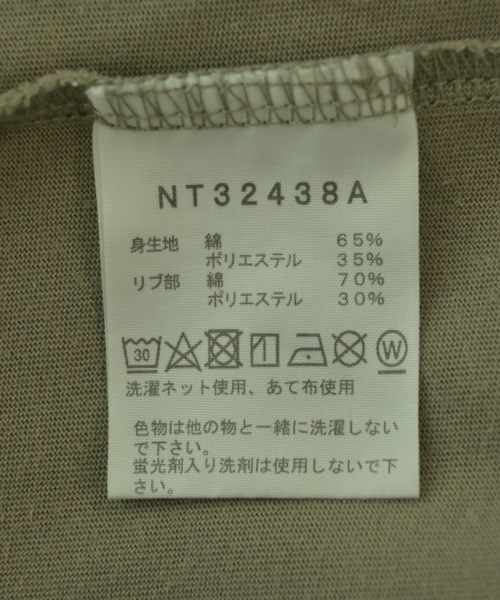 THE NORTH FACE（ザノースフェイス）Tシャツ・カットソー ベージュ サイズ:L レディース/2200715571040