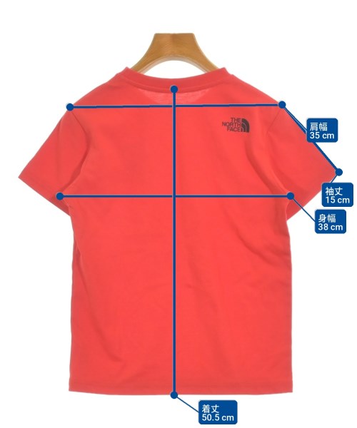 THE NORTH FACE（ザノースフェイス）Tシャツ・カットソー 赤 サイズ:-(S位) レディース/2200715446089