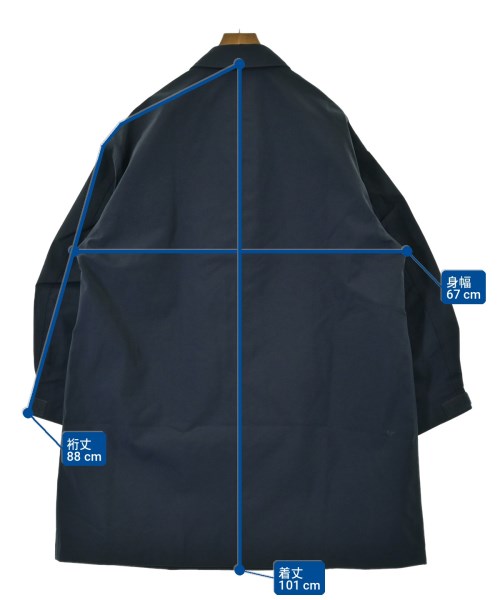 THE NORTH FACE（ザノースフェイス）ステンカラーコート 紺 サイズ:S メンズ/2200715861028