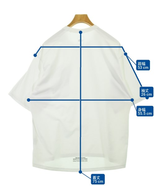 THE NORTH FACE（ザノースフェイス）Tシャツ・カットソー 白 サイズ:M メンズ/2200716353034