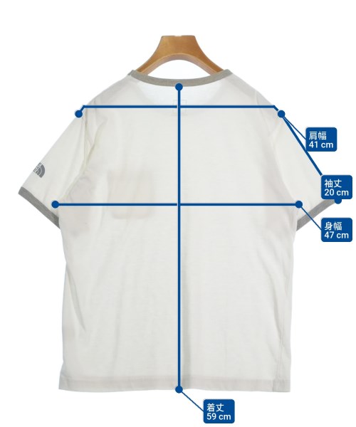 THE NORTH FACE（ザノースフェイス）Tシャツ・カットソー 白 サイズ:S レディース/2200632421015