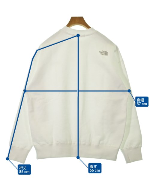 THE NORTH FACE（ザノースフェイス）スウェット 白 サイズ:M メンズ/2200646750019