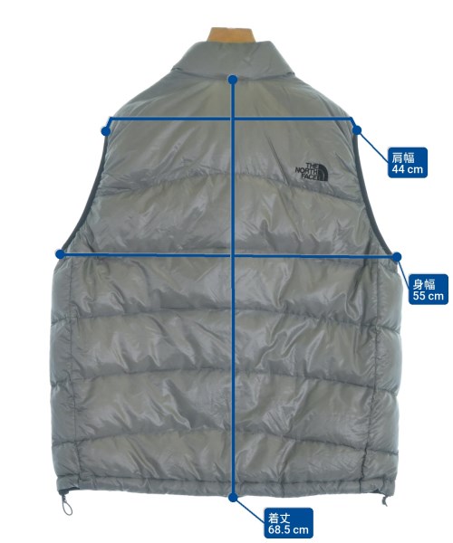 THE NORTH FACE（ザノースフェイス）ダウンジャケット/ダウンベスト グレー サイズ:XXL メンズ/2200645372038