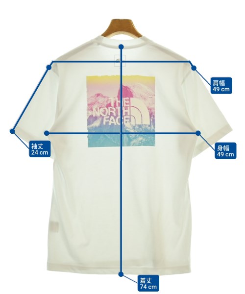 THE NORTH FACE（ザノースフェイス）Tシャツ・カットソー 白 サイズ:M レディース/2200646174082