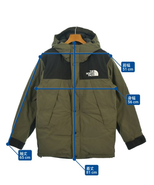THE NORTH FACE（ザノースフェイス）ダウンジャケット/ダウンベスト カーキ サイズ:S メンズ/2200639779010