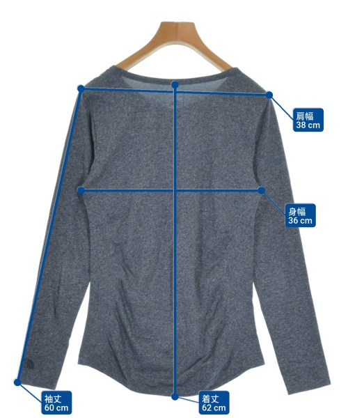 THE NORTH FACE（ザノースフェイス）Tシャツ・カットソー 紺 サイズ:M レディース/2200649823079