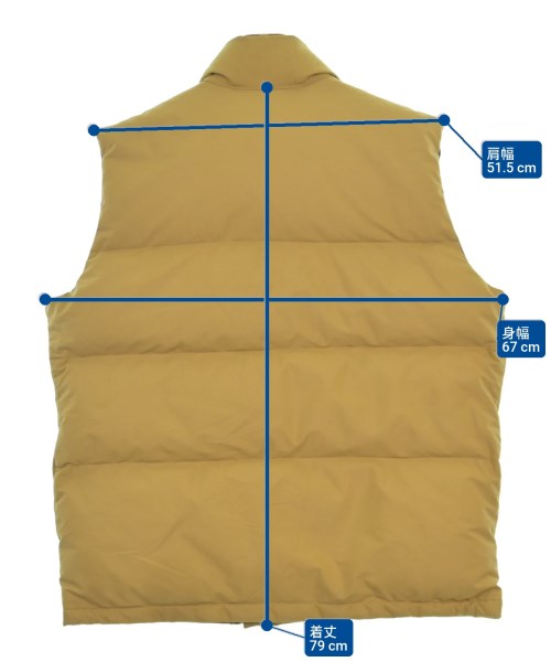 THE NORTH FACE（ザノースフェイス）ダウンジャケット/ダウンベスト ベージュ サイズ:XL メンズ/2200649995042