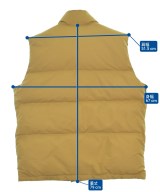 THE NORTH FACE（ザノースフェイス）ダウンジャケット/ダウンベスト ベージュ サイズ:XL メンズ/2200649995042