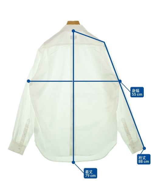 THE NORTH FACE（ザノースフェイス）カジュアルシャツ 白 サイズ:L メンズ/2200635649065