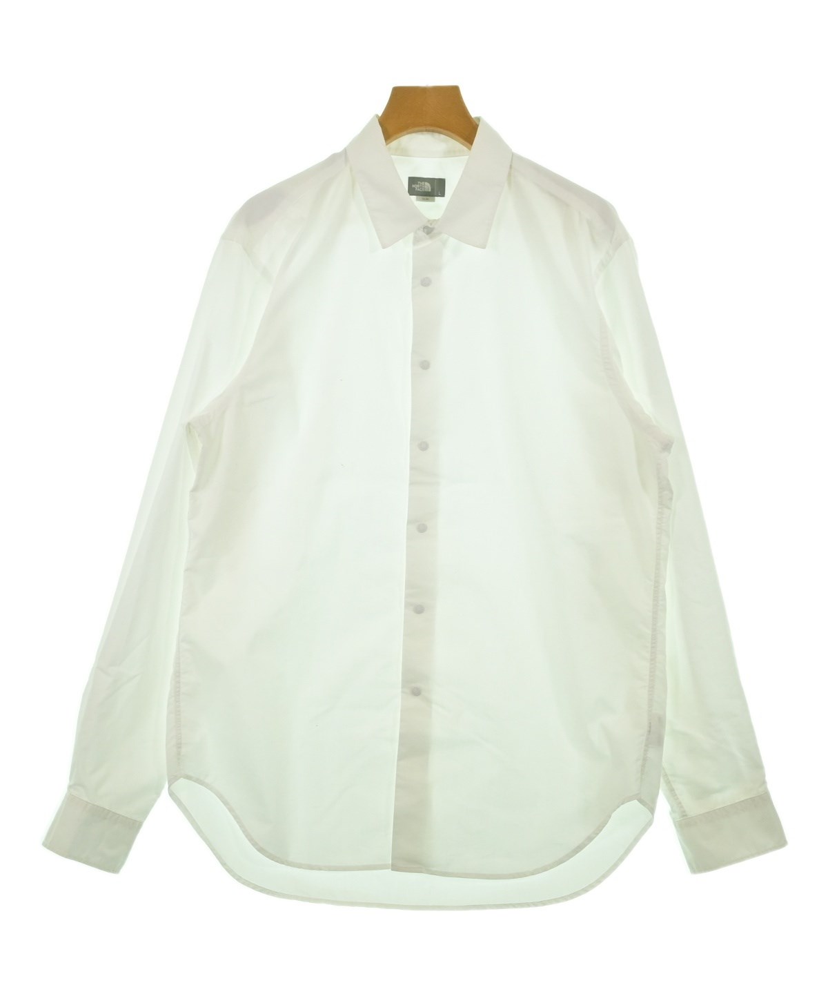 THE NORTH FACE（ザノースフェイス）カジュアルシャツ 白 サイズ:L