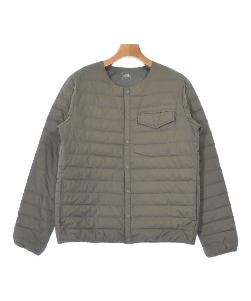 THE NORTH FACE(ザノースフェイス)ダウンジャケット/ダウンベスト 茶 サイズ:L/2200653342030