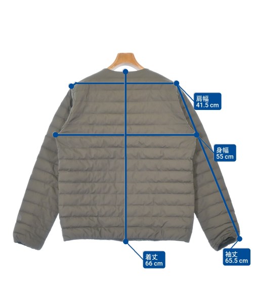 THE NORTH FACE（ザノースフェイス）ダウンジャケット/ダウンベスト 茶 サイズ:L メンズ/2200653342030