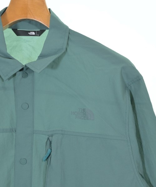 THE NORTH FACE（ザノースフェイス）カジュアルシャツ 緑 サイズ:L メンズ/2200653441146