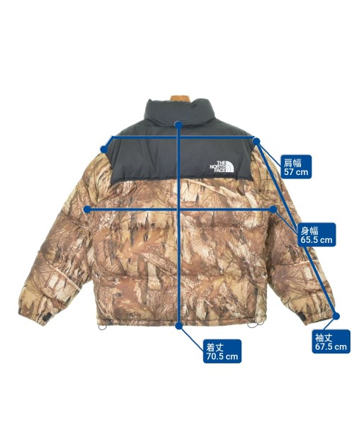 THE NORTH FACE（ザノースフェイス）ダウンジャケット/ダウンベスト 茶 サイズ:XL メンズ/2200653444369