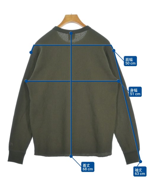 THE NORTH FACE（ザノースフェイス）Tシャツ・カットソー カーキ サイズ:L メンズ/2200703342010