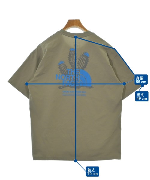 THE NORTH FACE（ザノースフェイス）Tシャツ・カットソー カーキ サイズ:L メンズ/2200703779151