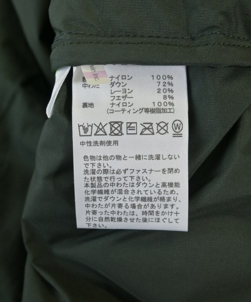 THE NORTH FACE（ザノースフェイス）ダウンジャケット/ダウンベスト 緑 サイズ:L メンズ/2200705257015