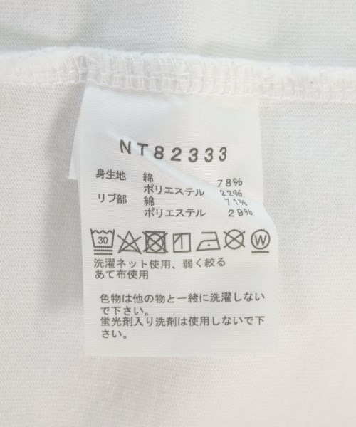THE NORTH FACE（ザノースフェイス）Tシャツ・カットソー 白 サイズ:L メンズ/2200706742053