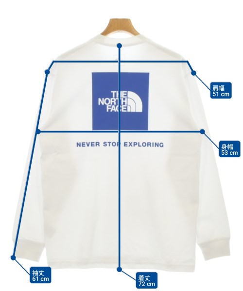 THE NORTH FACE（ザノースフェイス）Tシャツ・カットソー 白 サイズ:L メンズ/2200706742053