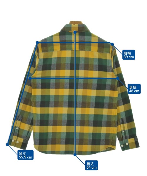 THE NORTH FACE（ザノースフェイス）カジュアルシャツ 黄 サイズ:M レディース/2200706660111