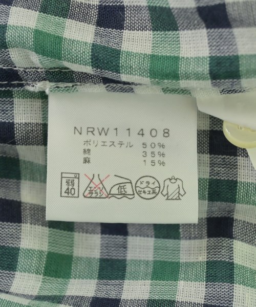 THE NORTH FACE（ザノースフェイス）カジュアルシャツ 緑 サイズ:L レディース/2200706660135