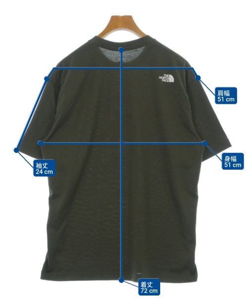 THE NORTH FACE（ザノースフェイス）Tシャツ・カットソー カーキ サイズ:XL メンズ/2200709517054