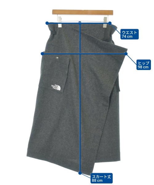 THE NORTH FACE（ザノースフェイス）ロング・マキシ丈スカート グレー サイズ:F レディース/2200658826023