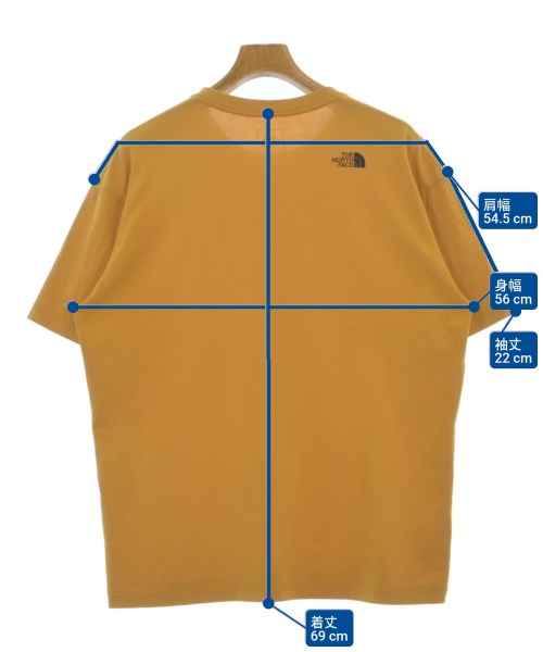 THE NORTH FACE（ザノースフェイス）Tシャツ・カットソー 黄 サイズ:XL メンズ/2200661098042