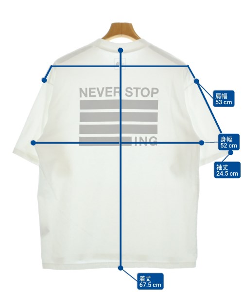 THE NORTH FACE（ザノースフェイス）Tシャツ・カットソー 白 サイズ:S メンズ/2200662862017