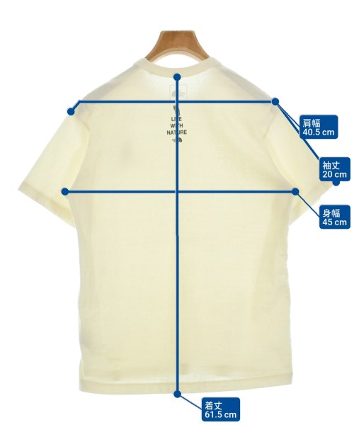 THE NORTH FACE（ザノースフェイス）Tシャツ・カットソー 白 サイズ:XS レディース/2200662862031