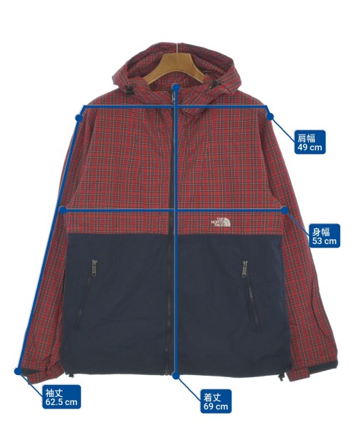 THE NORTH FACE（ザノースフェイス）マウンテンパーカー 赤 サイズ:L メンズ/2200664929046