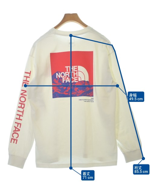 THE NORTH FACE（ザノースフェイス）Tシャツ・カットソー 白 サイズ:L メンズ/2200665932076