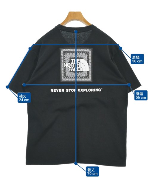THE NORTH FACE（ザノースフェイス）Tシャツ・カットソー 黒 サイズ:XL メンズ/2200656943203