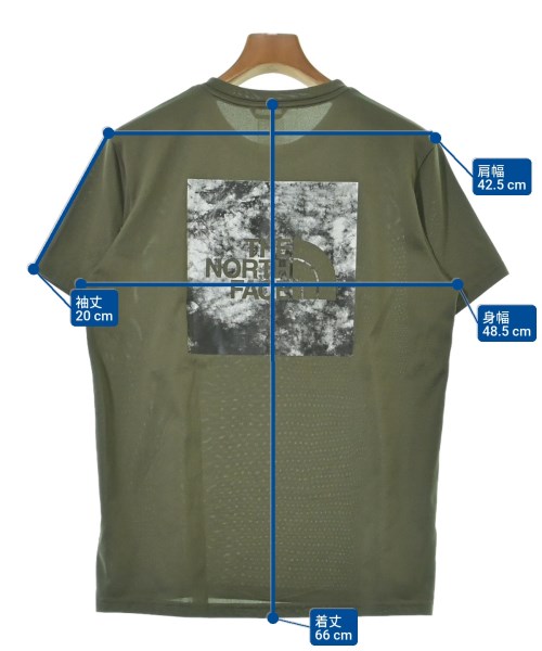 THE NORTH FACE（ザノースフェイス）Tシャツ・カットソー カーキ サイズ:M メンズ/2200668485029