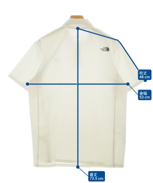 THE NORTH FACE（ザノースフェイス）ポロシャツ 白 サイズ:XL メンズ/2200670419067