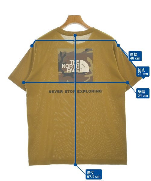 THE NORTH FACE（ザノースフェイス）Tシャツ・カットソー ベージュ サイズ:XL メンズ/2200670419081