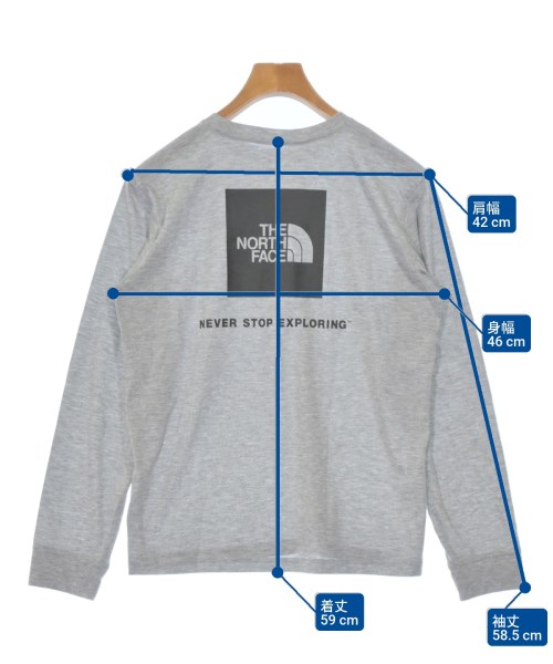 THE NORTH FACE（ザノースフェイス）Tシャツ・カットソー グレー サイズ:L レディース/2200671548087