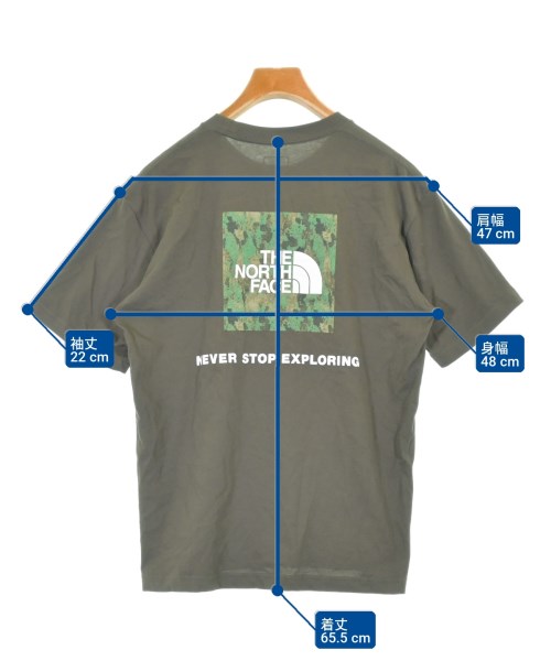 THE NORTH FACE（ザノースフェイス）Tシャツ・カットソー カーキ サイズ:M メンズ/2200731462025