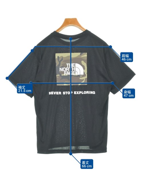 THE NORTH FACE（ザノースフェイス）Tシャツ・カットソー 黒 サイズ:M メンズ/2200731462032