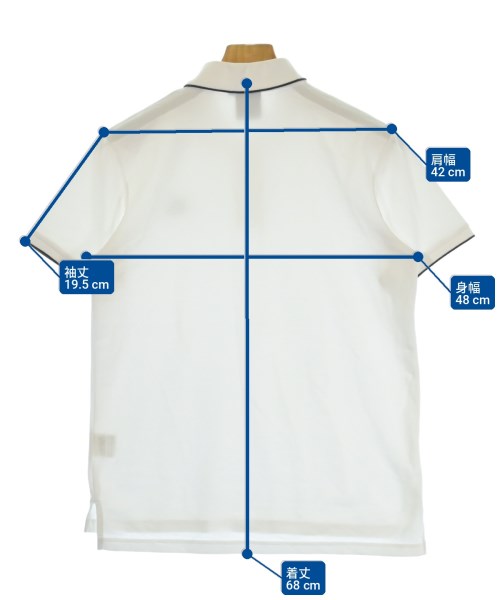THE NORTH FACE（ザノースフェイス）ポロシャツ 白 サイズ:M メンズ/2200728948099
