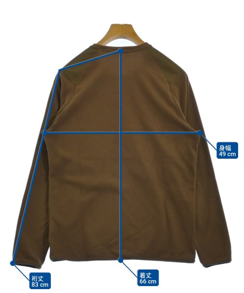 THE NORTH FACE（ザノースフェイス）Tシャツ・カットソー 茶 サイズ:M メンズ/2200725995027