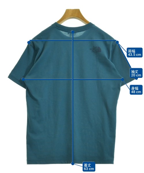 THE NORTH FACE（ザノースフェイス）Tシャツ・カットソー 青 サイズ:M メンズ/2200726690105