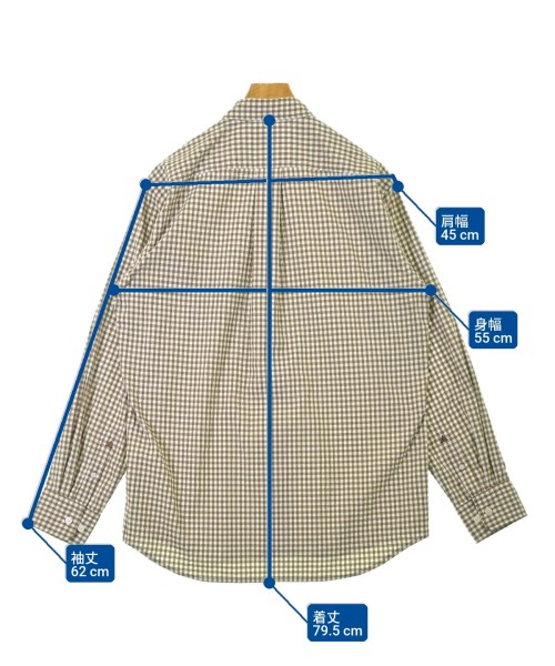 THE NORTH FACE（ザノースフェイス）カジュアルシャツ 茶 サイズ:L メンズ/2200724571086