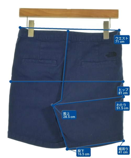 THE NORTH FACE（ザノースフェイス）ショートパンツ 紺 サイズ:M レディース/2200724571161